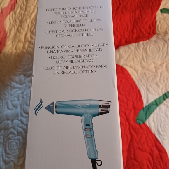BaByliss Blue Hair Dryer - Picture 1 of 4